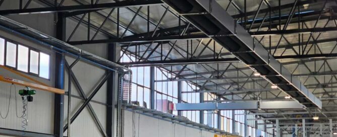 Vantaggi del riscaldamento a infrarossi per i capannoni industriali