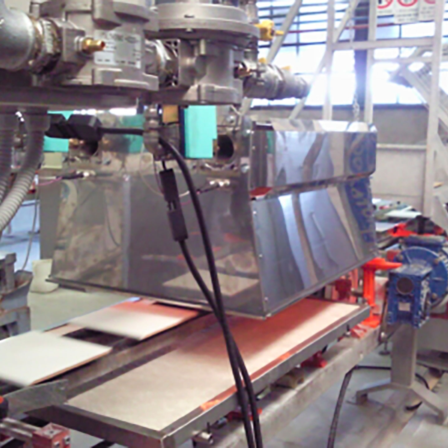 SIABS, bruciatore processo ceramica