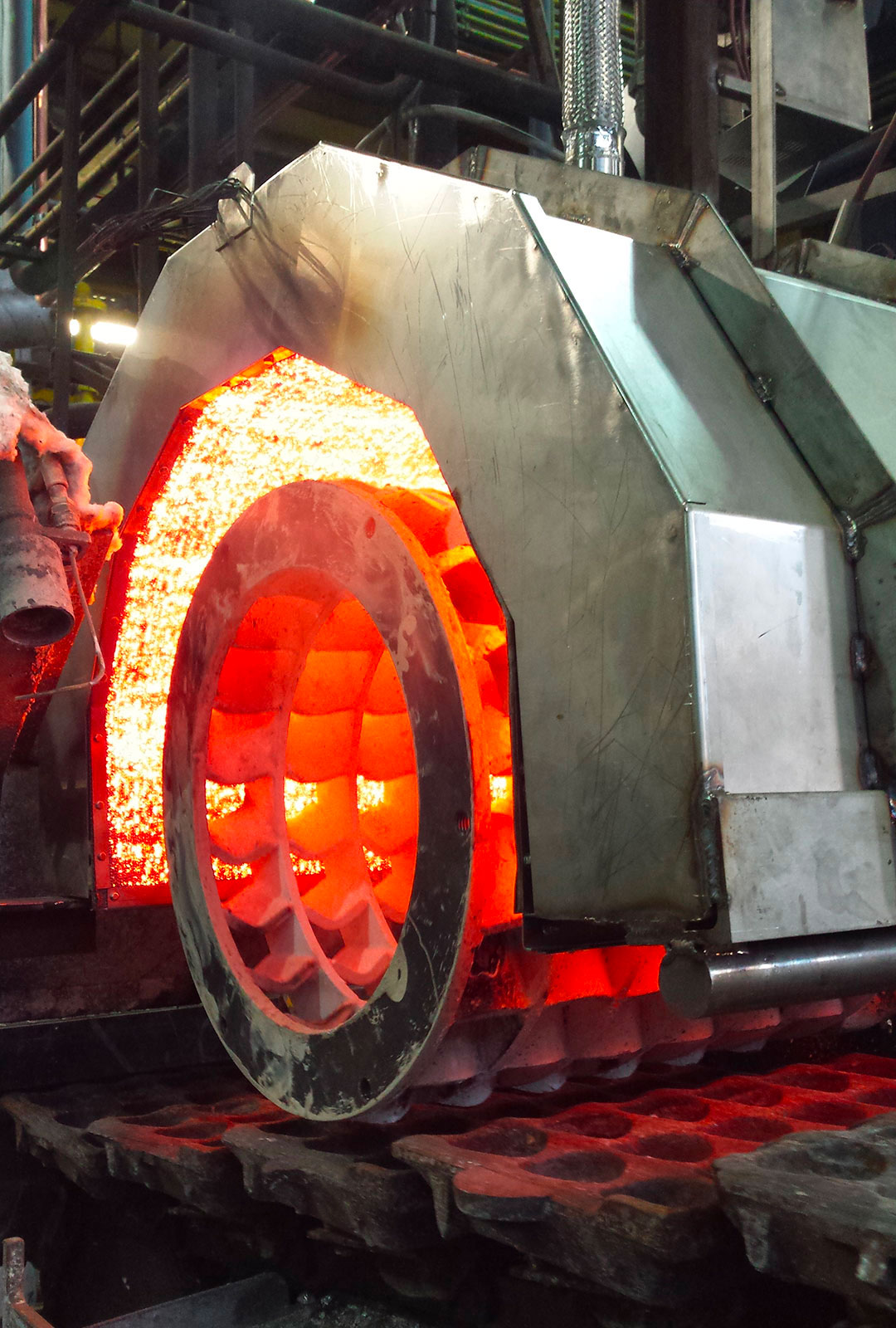 Bruciatore processo BRP grande metallurgia, Siabs