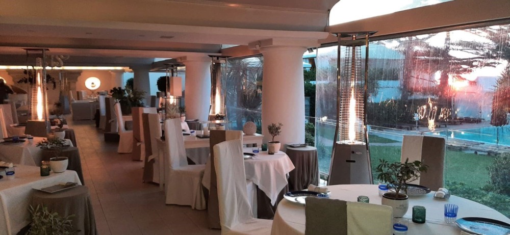 Riscaldamento stufe kaliente capri riscaldamento ristoranti hotel dehor eventi