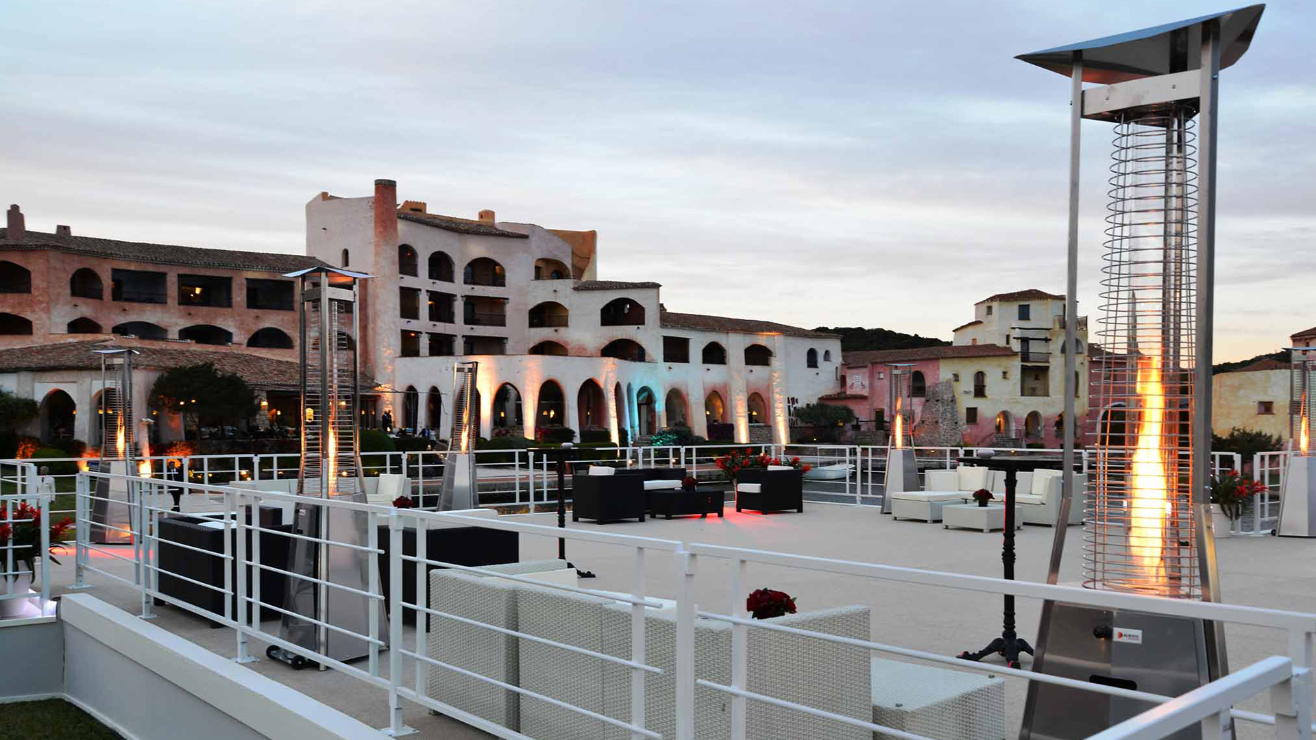 SIABS, riscaldamento per locali bar ristoranti Porto Cervo