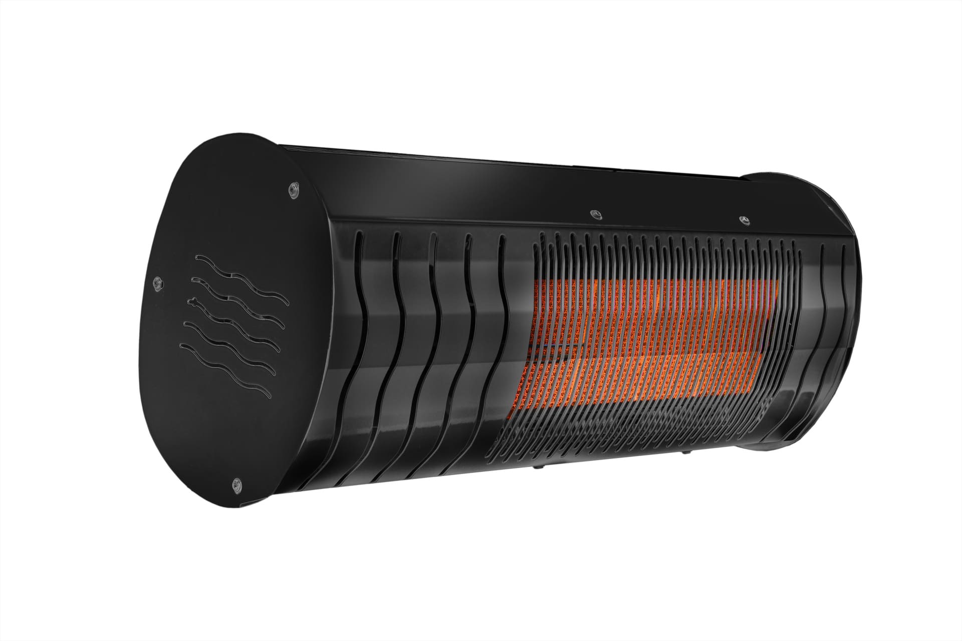 Black ceiling heating systems