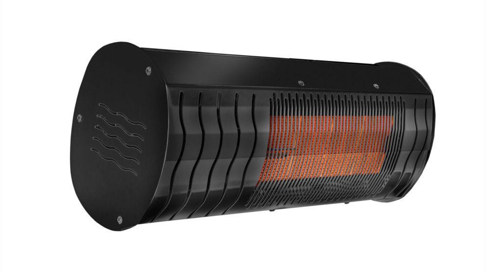 Black ceiling heating systems