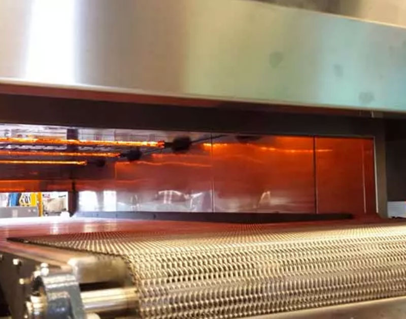 Forno industriale cottura pizza