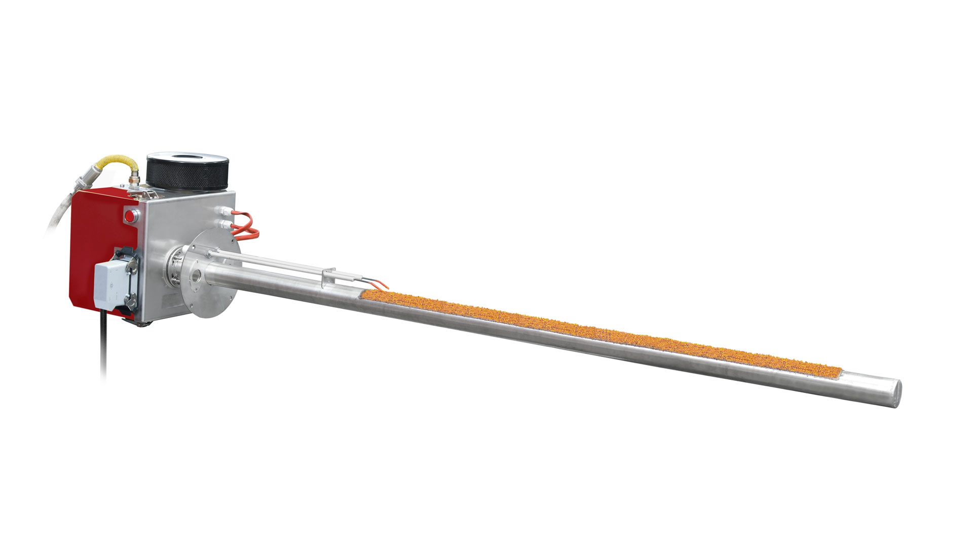 Burner for industrial ovens