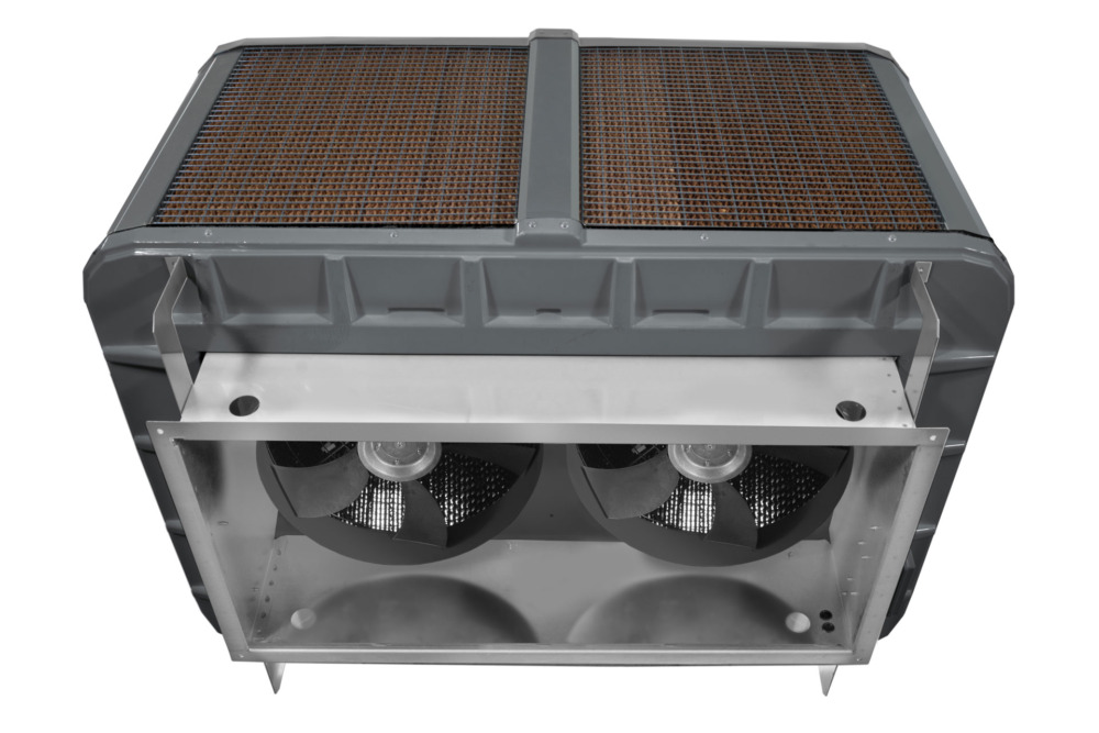 Evaporative coolers health efficiency, sustainability design state of the art heat