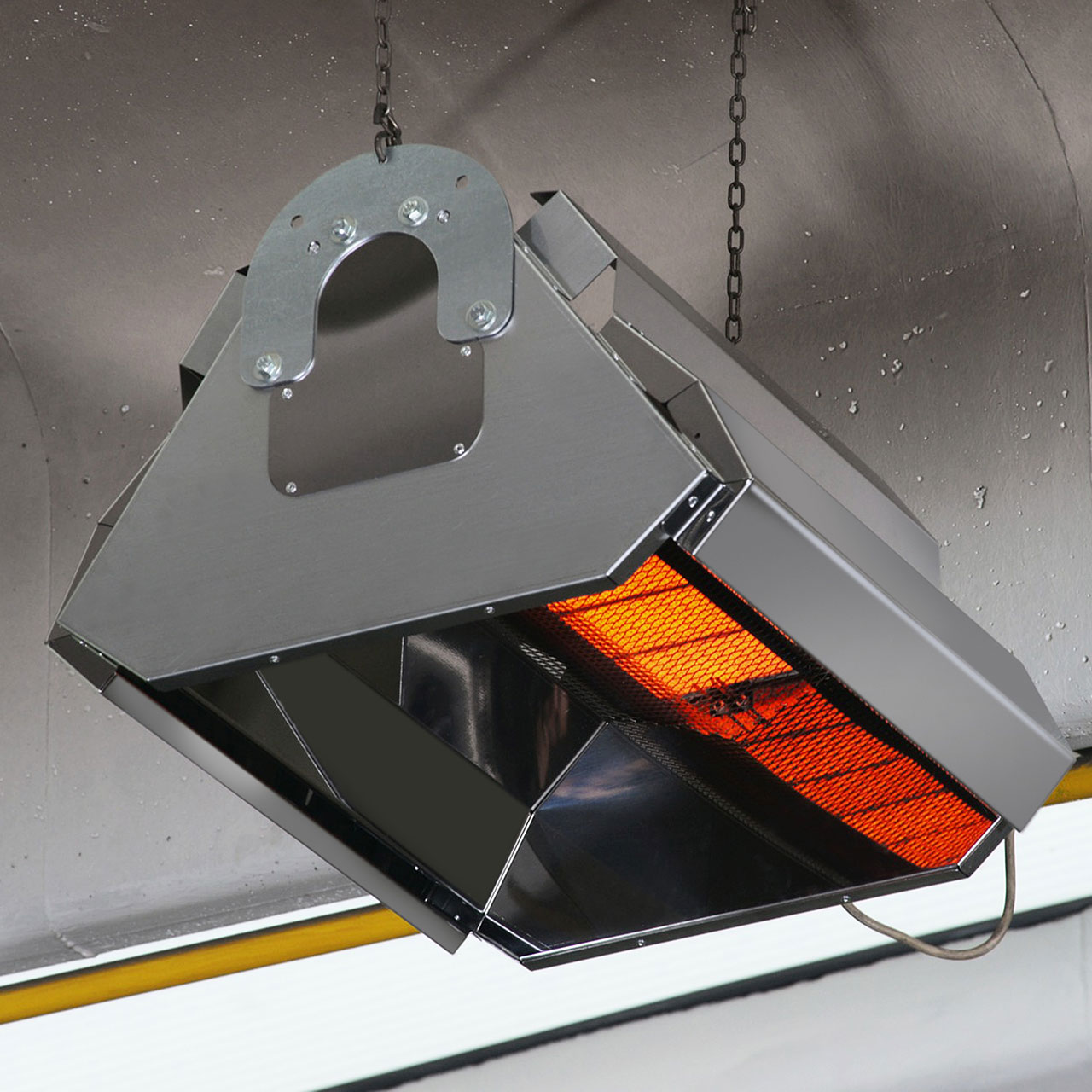 High power radiant diffuser