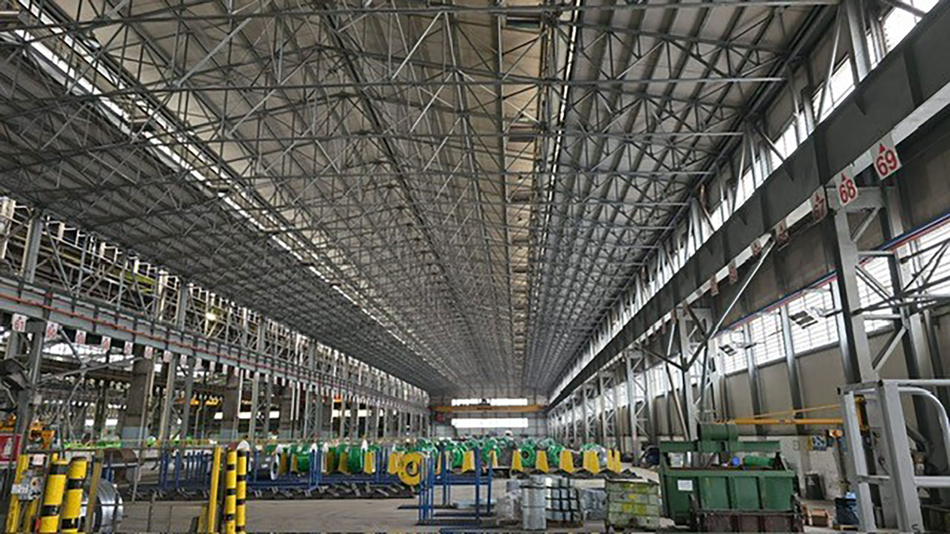Industrial heating large spaces