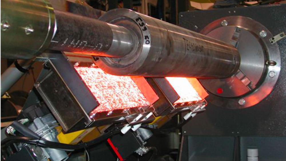 Plate burner lit heating metal