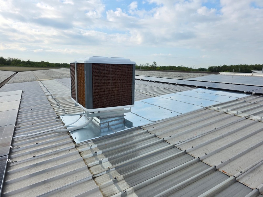 Rafrescatore Evaporativo Adiabatico