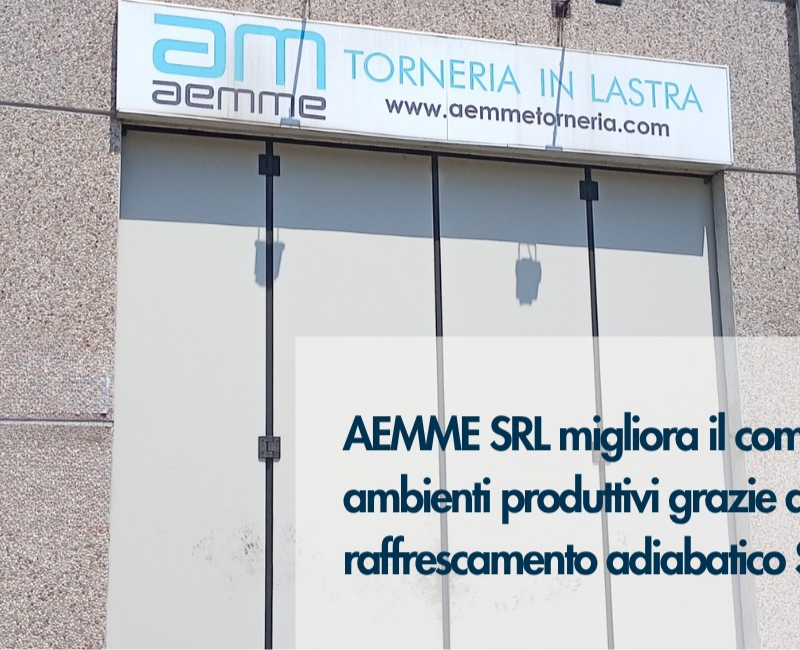 AEMME sceglie il raffrescamento industriale Stay Cool AEMME sceglie il raffrescamento industriale Stay Cool